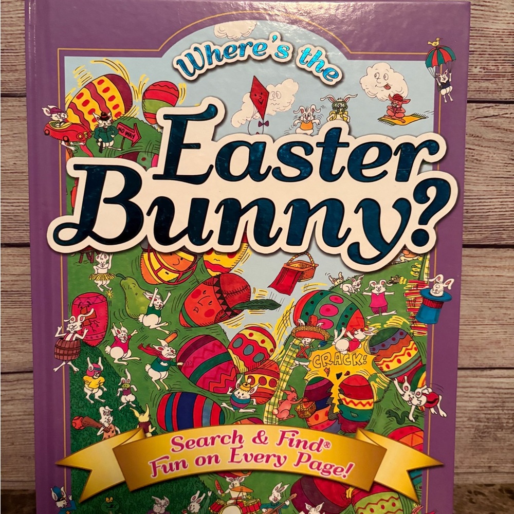 Where's the Easter Bunny? Search & Find Book